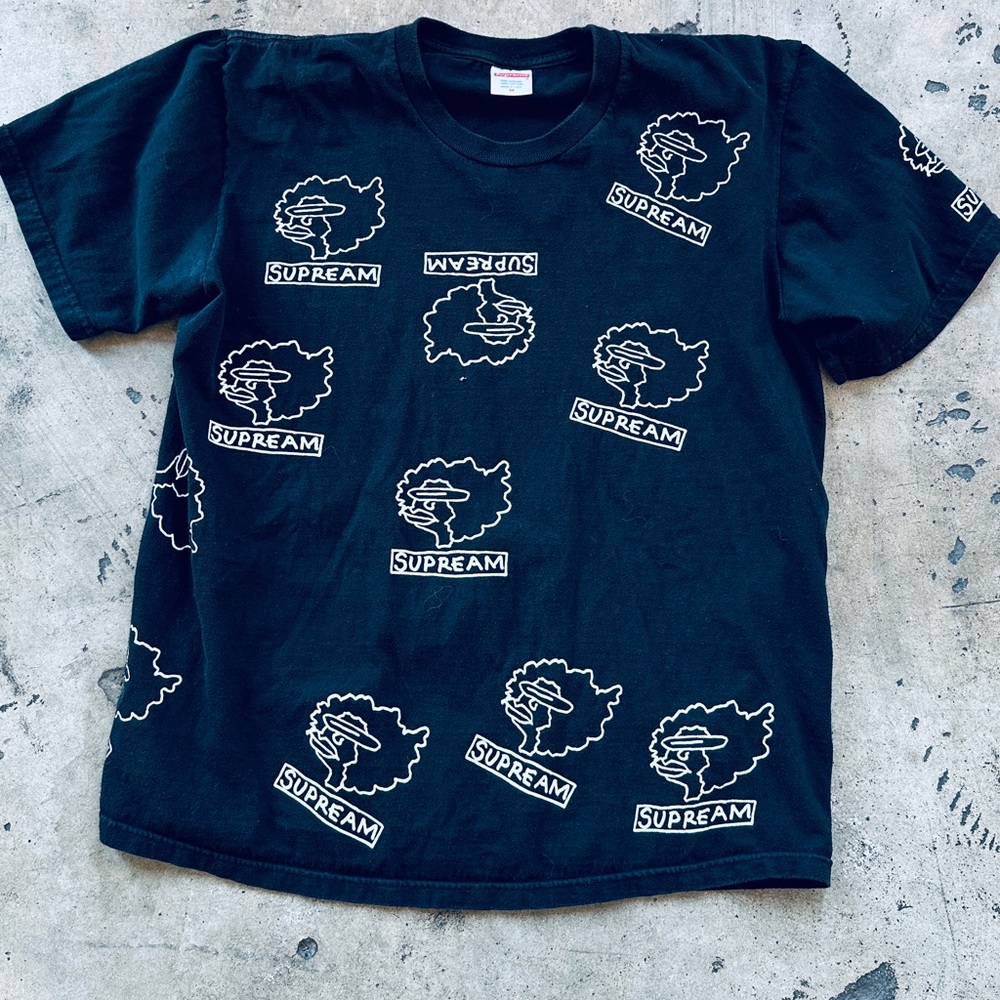 Mark Gonzales Supreme All over print. Size M